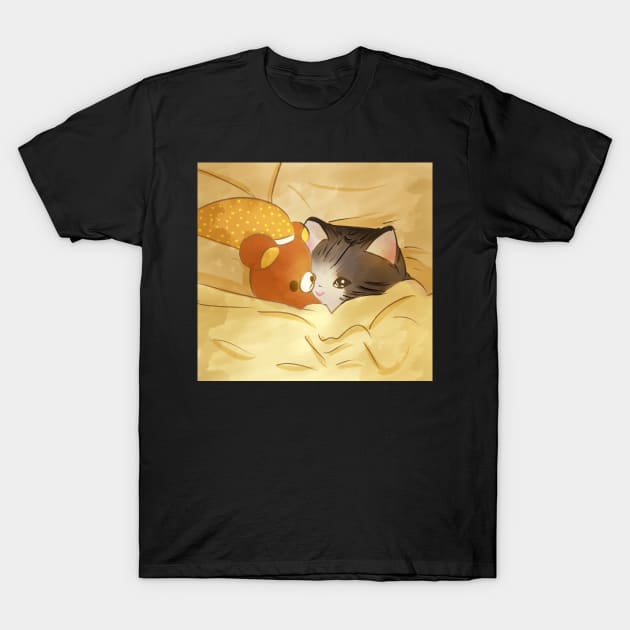 Crying Cat Meme T-Shirt by ellenent